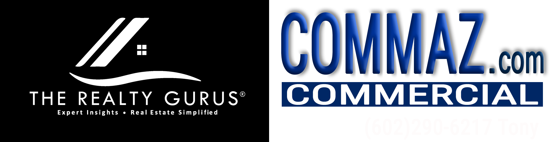 Realty Gurus Commercial COMMAZ DarkBkgd Realty Gurus Commercial COMMAZ DarkBkgd